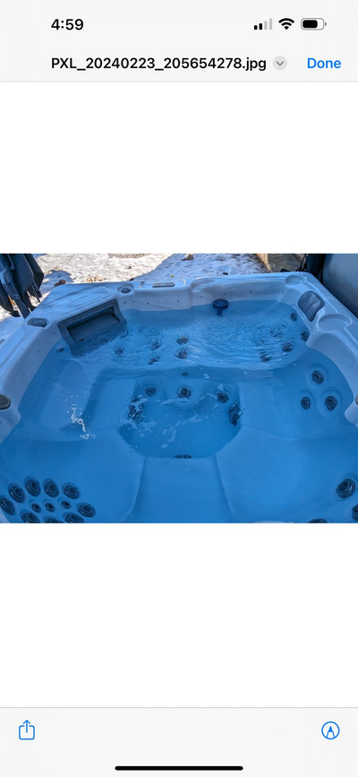 Hot tub /sale  pending 