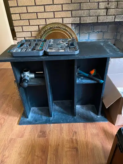 30 gallon bare tank with solid wood stand, View more