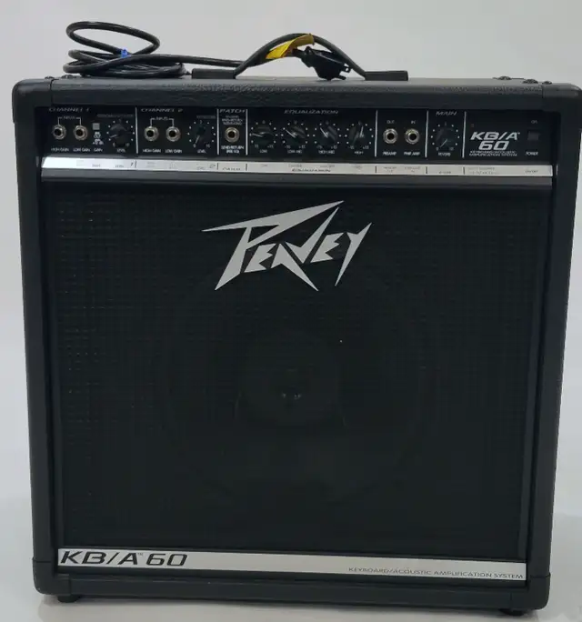 PEAVEY KB/A 60 Keyboard/Acoustic Amplification System in Amps & Pedals in Windsor Region - Image 2