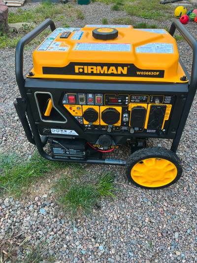 Firman 4500w/3650w Gas Inverter Generator