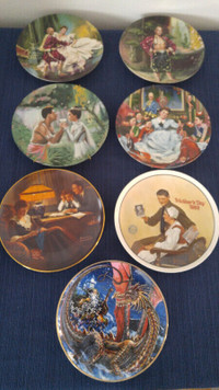 Collector plates / dishes - Chambers, Rockwell and Pinkney