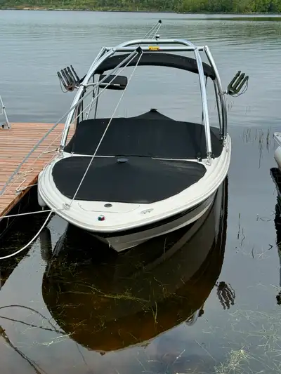 I am selling my 185 Sport because our family has grown and we are moving to a pontoon boat. I have o...