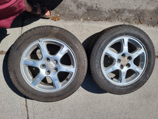 Oem 15" subaru wheels in Tires & Rims in Calgary - Image 2