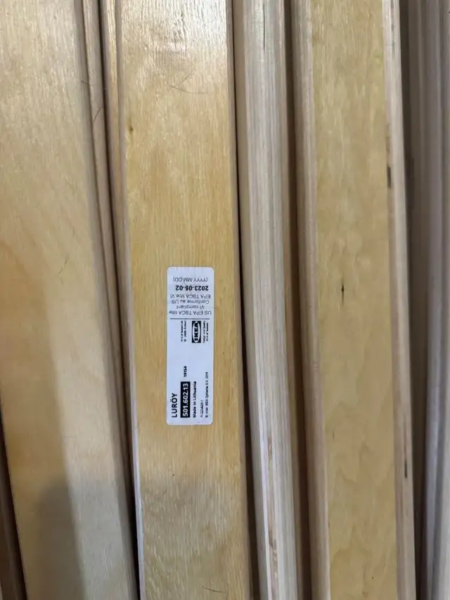 IKEA LURÖY Slatted bed base, King63749411391619122