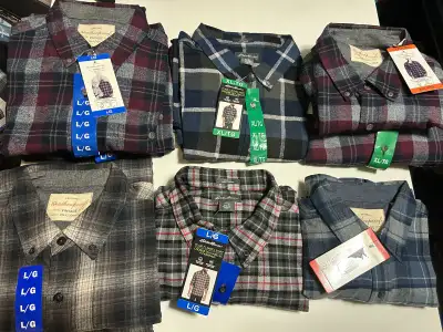 Brand New Stampede Cowboy Plaid Flannel Shirts, View more