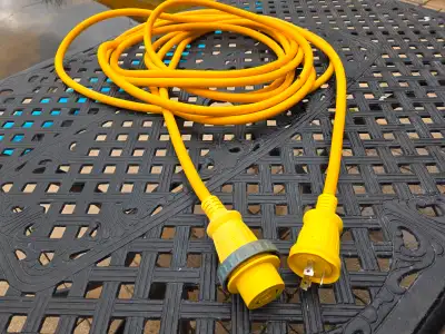 Cable for shore power. 30 amp, 35 feet long. Excellent condition. 2 available, sell one or both $75....