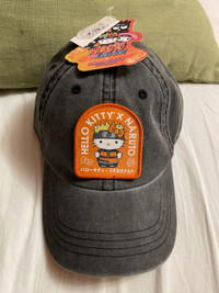 Hello kitty x Naruto baseball cap hat shippuden new