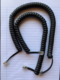 Phone handset cords 3ft,   long.