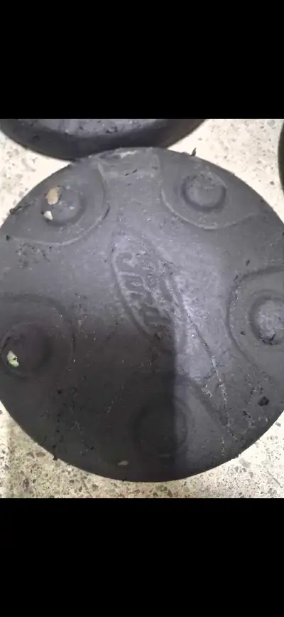 4 ford center caps They fit 2011-2015 Ford explorer or police interceptor utility Also may fit sedan...