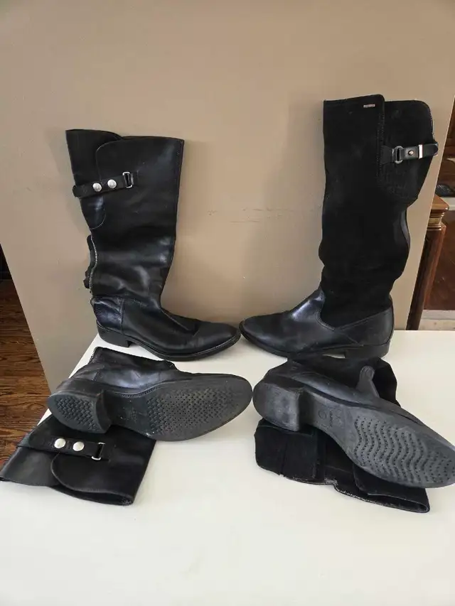 Leather Winter Boots Sizes Women's 8 8.5 9 in Women's - Shoes in City of Toronto - Image 4