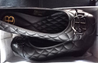 Chaussures Femmes Noir Women Designer Black Shoes Sz 8 New