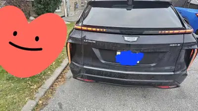 I'm selling my Cadillac LYRIQ, a sleek black SUV, in used condition. This electric vehicle offers a...