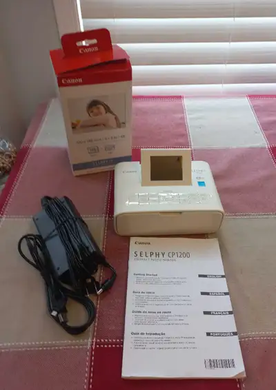 Canon Selphy CP1200 with Paper & Ink, View more