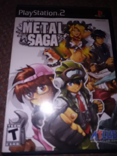 PLAY STATION 2  METAL SAGA GAME, View more