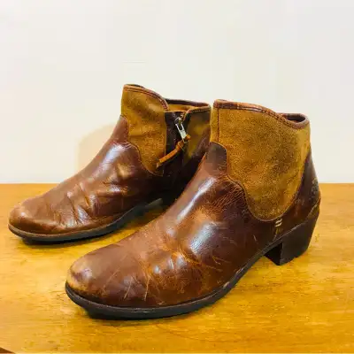 Ugg 90s distressed leather boots, View more