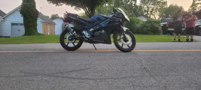 2008 honda cbr125r It come with safety paperwork work I believe it was safety last August come with...