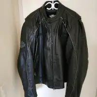 Leather motorcycle jackets 