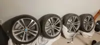 Four 18 inch BMW Rims + Tires $2500 OBO