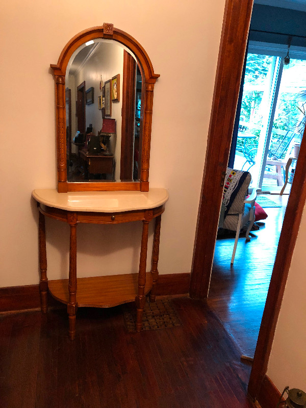 Hall table and mirror in Other Tables in Owen Sound