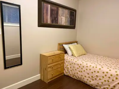 Fully furnished bedroom in the new house available from October 30. The rent includes: utilities, wi...