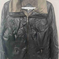 Cleo pleather jacket, XL
