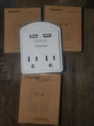 POWRUI Wall Plug Extender, View more