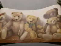 Teddy Bears Wallpaper Border Made in Canada. Seabrook Designs