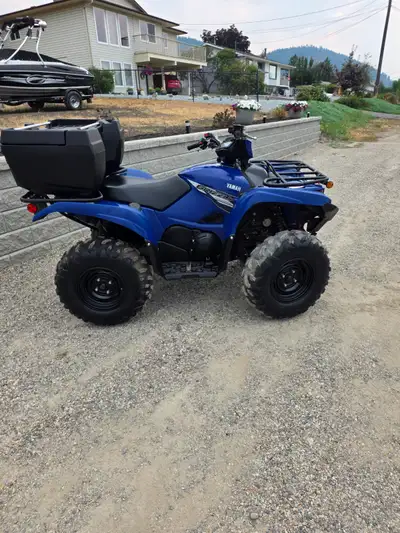 2020 Yamaha Grizzly 700 power steering with 339km, 52.1hrs on unit. Used mostly for farm work. Bough...