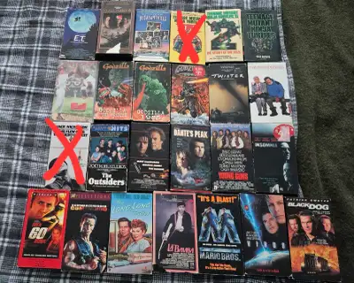 Selling a collection of Disney VHS tapes! Perfect for collectors or anyone looking to relive some ch...