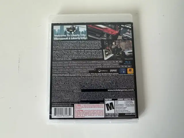 Grand Theft Auto IV PS3 in Sony Playstation 3 in Calgary - Image 5