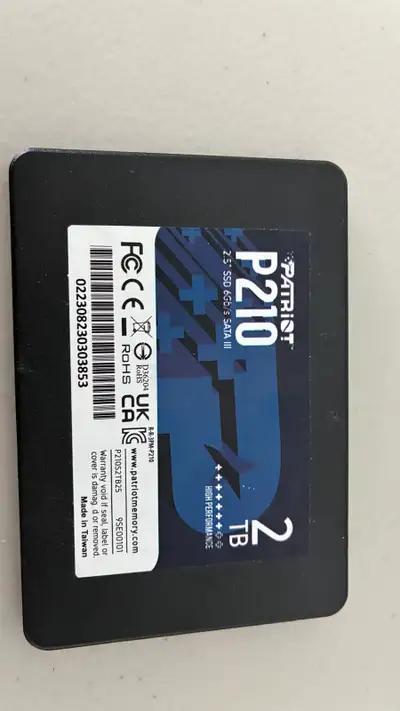 Patriot P210 2TB Internal SSD, View more