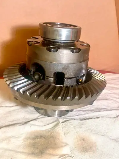 From 1961 F100. Spicer Dana 44 Empty housing and cover. $50 Posi center section with 3.92 gears, pin...