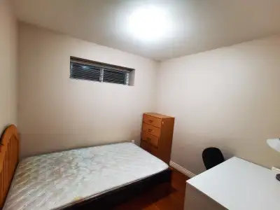 There is a studio room in basement for rent. Location is close to the Oakridge Canada line station a...