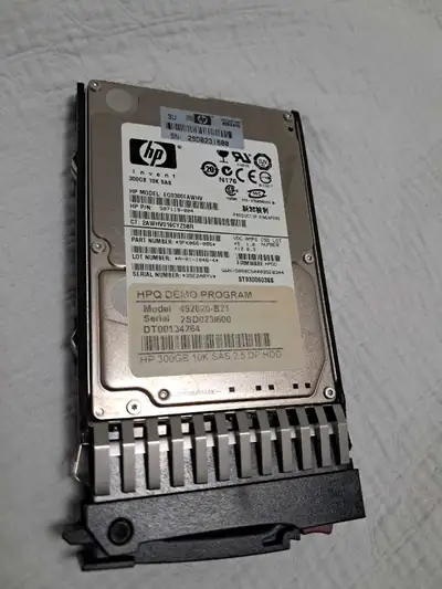 HP 300GB 10,000RPM SAS HDD 492620-B21 EG0300FAWHV, View more