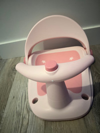 Baby bath chair pink