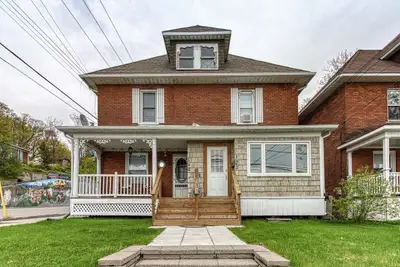 Legal side by side duplex One unit is a four bedroom two and a half bath and the second unit is a fi...