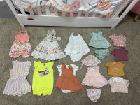 Baby Girl Clothing Lot size 3-6 months 