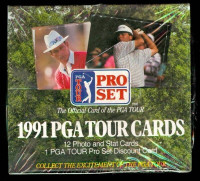 GOLF .... PRO SET boxes ... 1991 = $40.00 .... and 1992 = $60.00