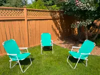 Folding Lawn Chair - 3 available, priced separately