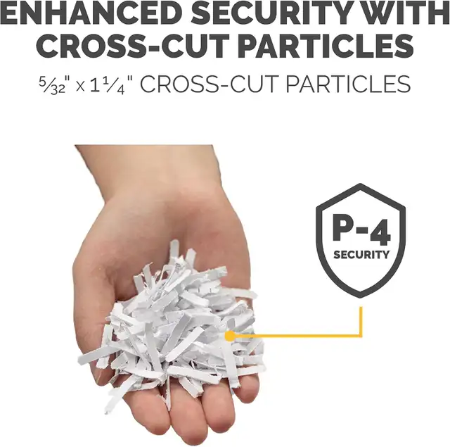 Fellowes LX85 12-Sheet, P4 Cross-Cut Home Office Paper Shredder in Other in City of Toronto - Image 4