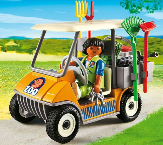 Playmobil 6636 - Zookeeper's Cart in Toys & Games in Kitchener / Waterloo