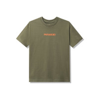 Anti Social Social Club x Undefeated Paranoid Tee ‘Olive’ NEW