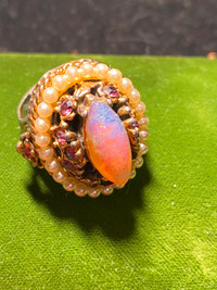 Vintage Costume Jewelry Ring