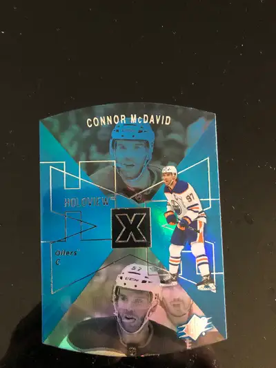 Connor Mcdavid 2023 upper deck holoview insert mint condition, View more