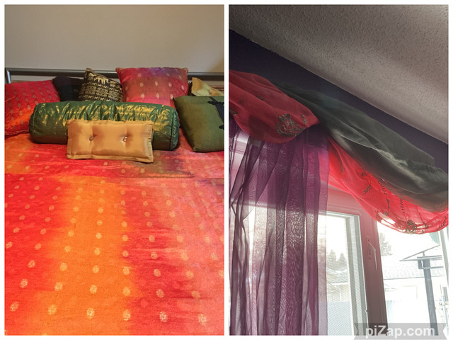 Double size Bedding and curtains   in Bedding in Strathcona County
