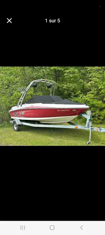 Bateau Bayliner 185 Flight Series 2014 Moteur Mercruiser 3.0 TKS Silencieux et économique en carbura...