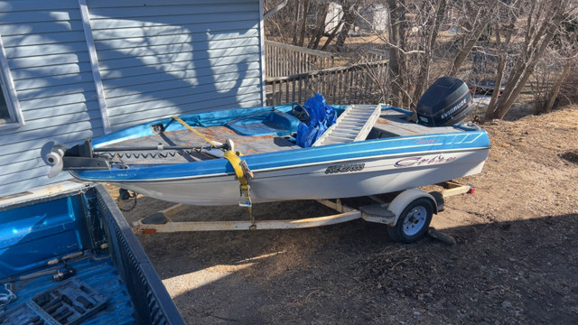 Cobra boat with 120hp Evinrude  in ATVs in Thunder Bay