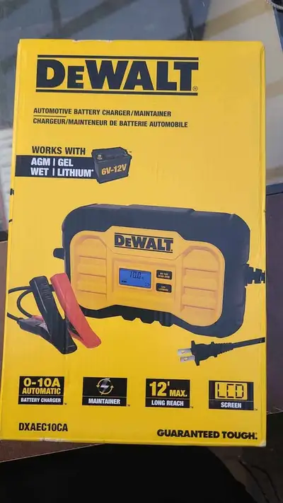 Dewalt Automotive Battery Charger/maintainer, View more