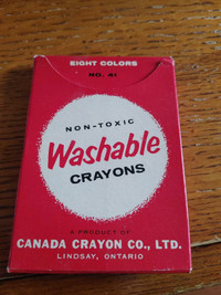 Washable Crayons vintage no 41