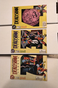 DC Deadshot mini-series 1988, issues 2, 3 and 4- RARE